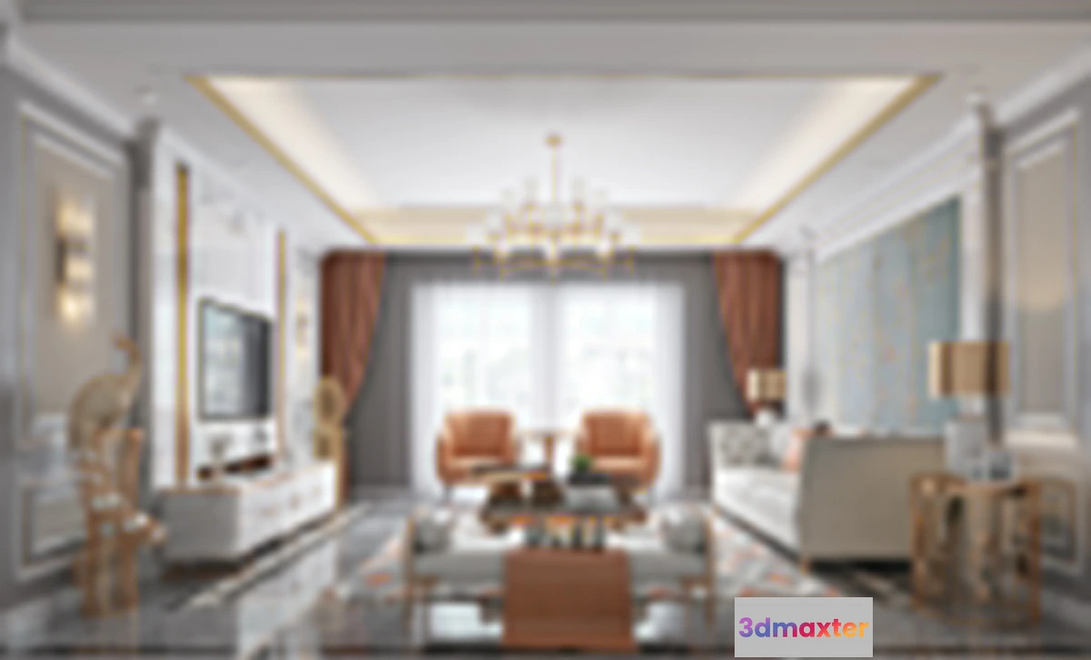 1154352 - INTERIOR 3D SCENES - EUROPEAN STYLE - 0038