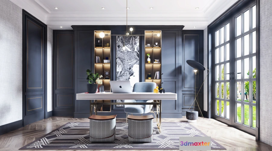 1154356 - INTERIOR 3D SCENES - EUROPEAN STYLE - 0040