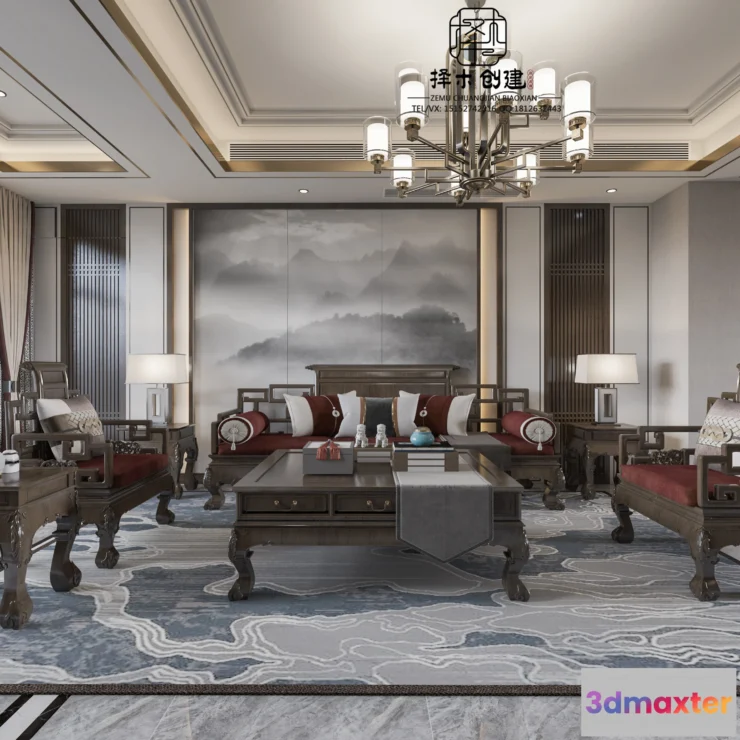 1154390 - INTERIOR 3D SCENES - CHINESE STYLE - 0010