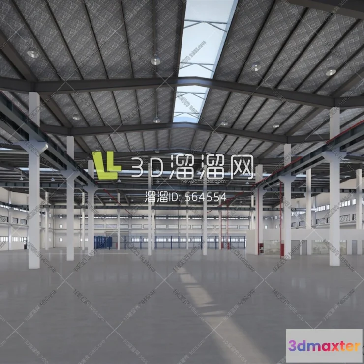1577538 - Exterior 3D Models of Factory - 3D Scene - 026 3D Max