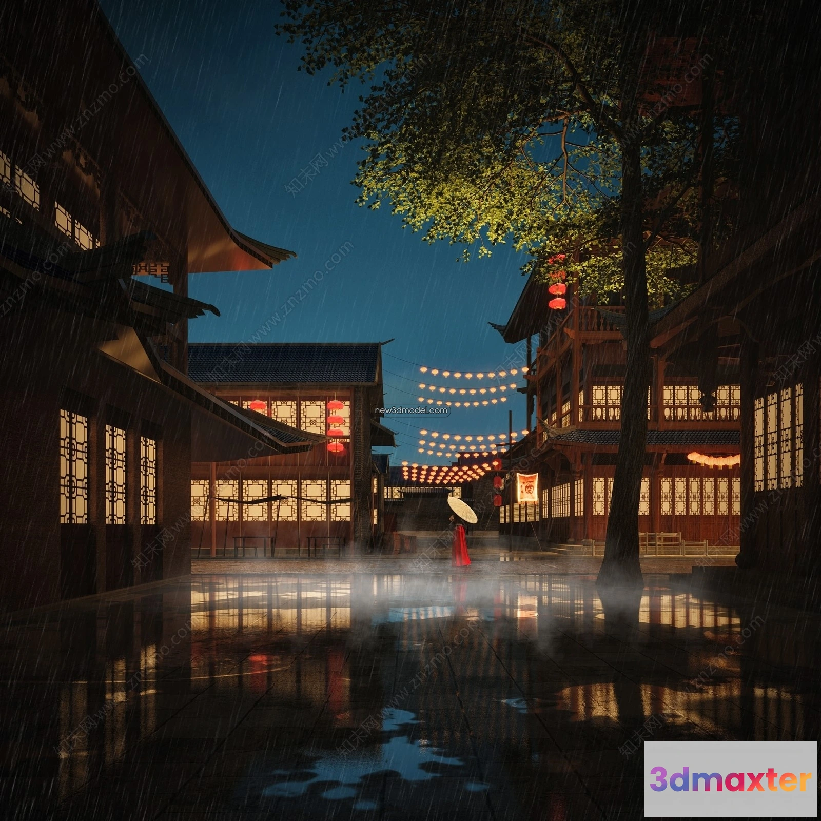 1584215 - Exterior 3D Models of Pagoda - 3D Scenes - 052 3D Max