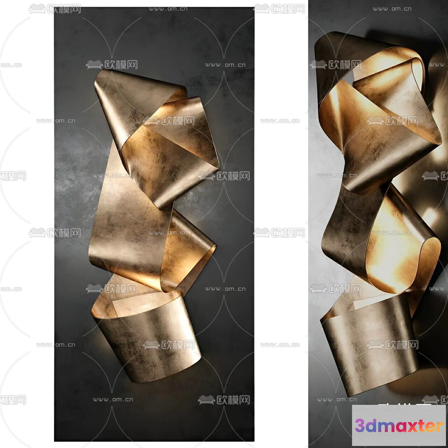 1685656 - Wall Decoration 3D Models - Decor Sets - 009 - VRAY Render 3D Max