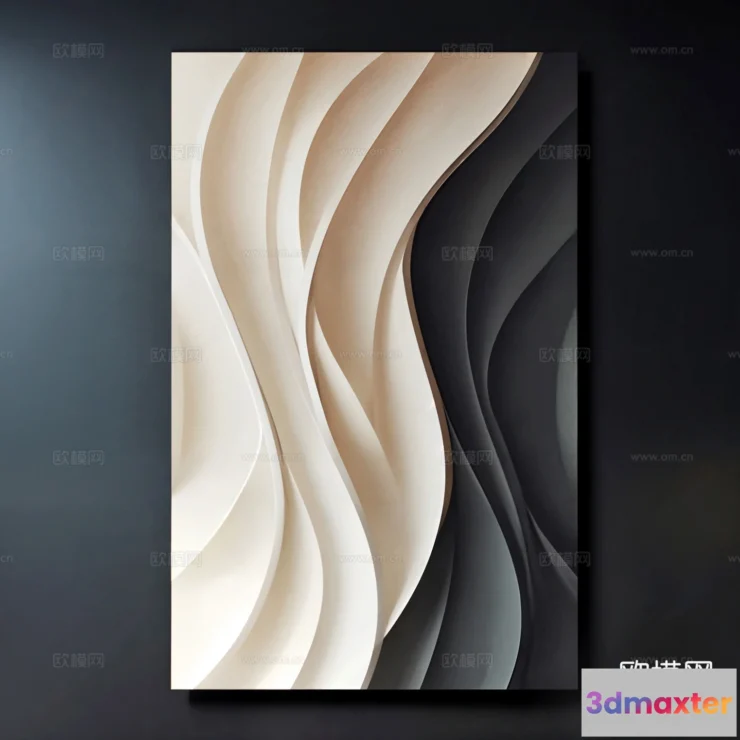 1685800 - Wall Decoration 3D Models - Decor Sets - 081 - VRAY Render 3D Max