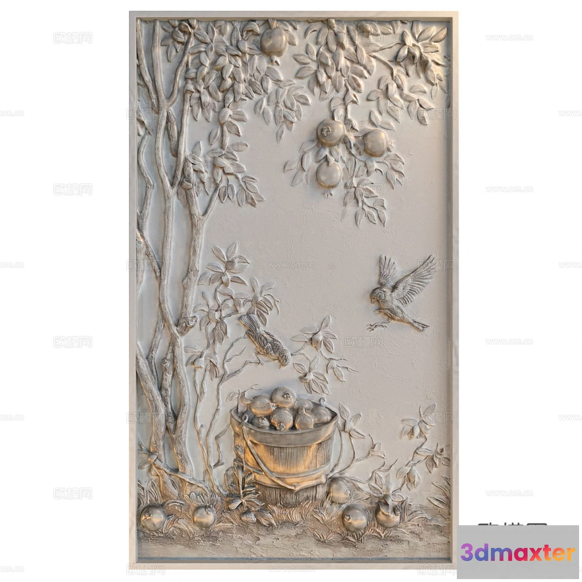 1685828 - Wall Decoration 3D Models - Decor Sets - 095 - CORONA Render 3D Max