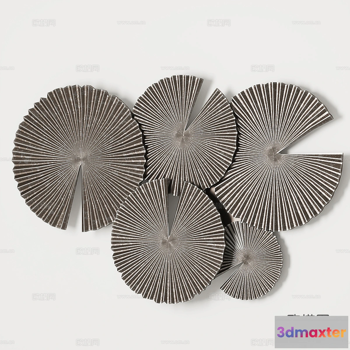 1685844 - Wall Decoration 3D Models - Decor Sets - 103 - VRAY Render 3D Max