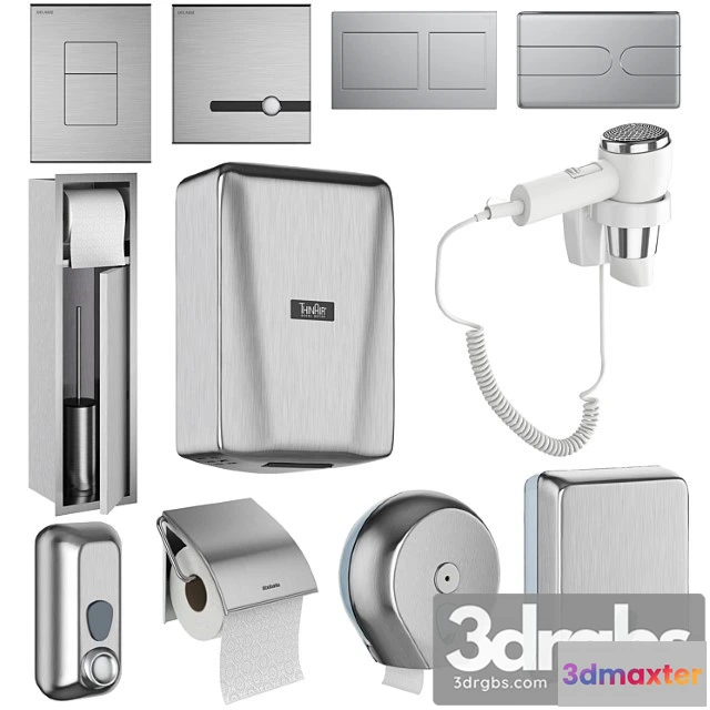 1012634 - Accessories for public toilets set 151 part 2