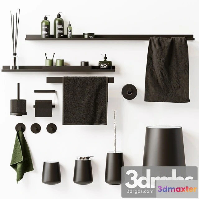 1012794 - Bathroom accessories set no.01