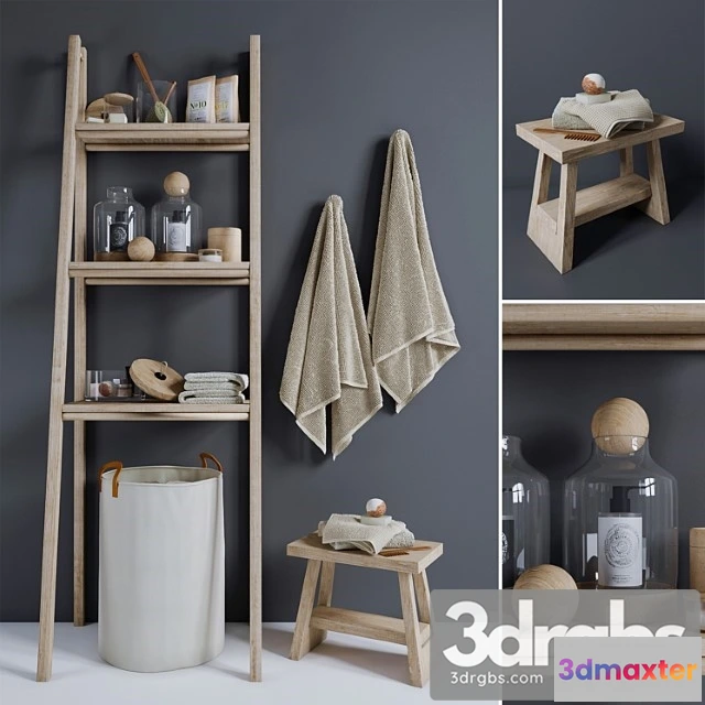 1012874 - Bathroom decorative set 3