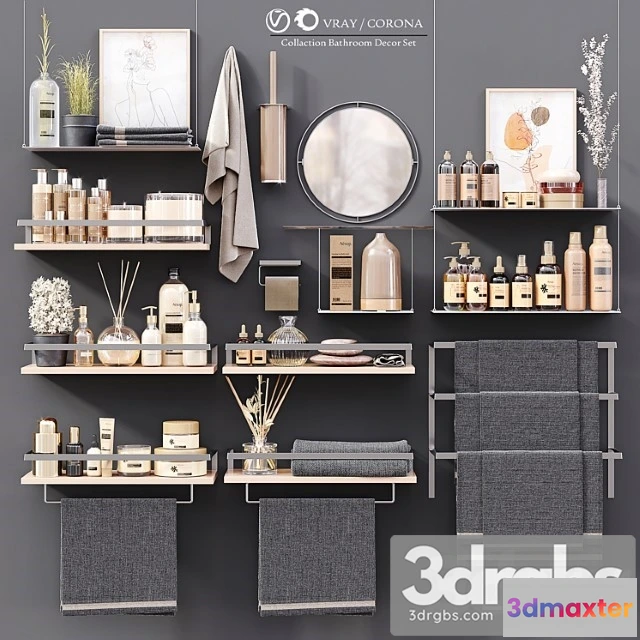 1012928 - Collaction bathroom decor set