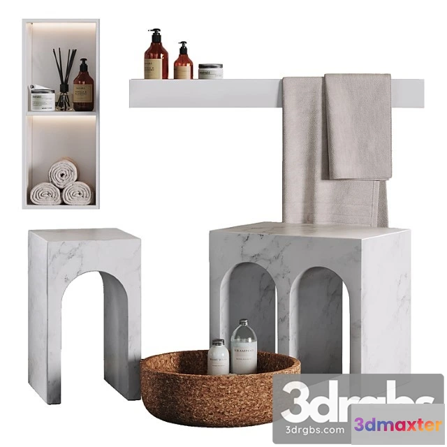1012948 - Decorative bathroom set antonio lupi design