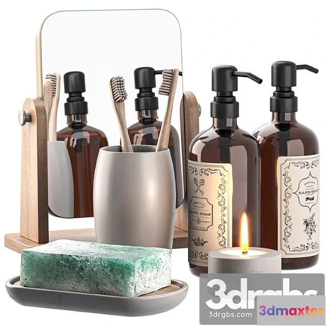 1012954 - Decorative bathroom set