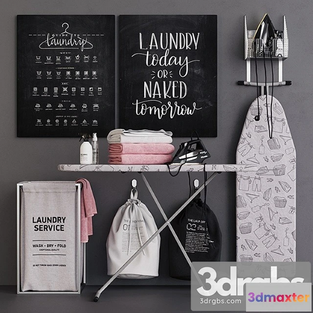 1013058 - Ironing board set