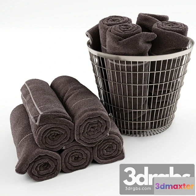 1013202 - Set of towels in the basket