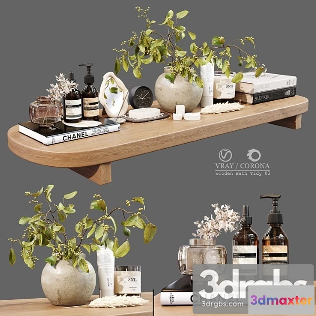 1013282 - Wooden bath tidy 03