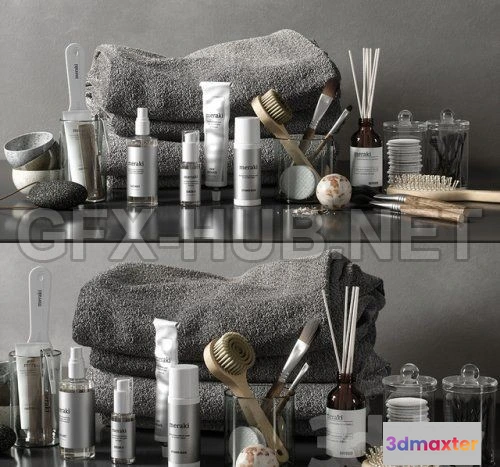 1073836 - Bathroom set 44 3D model - 207393