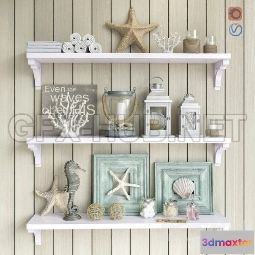 1078632 - Decorative set for bathroom set 2 - 212189