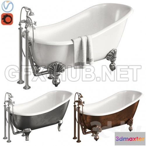 1078940 - Devon  Devon Regina Bath 3D model - 212497