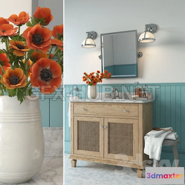 1089556 - Potterybarn bath set - 223113