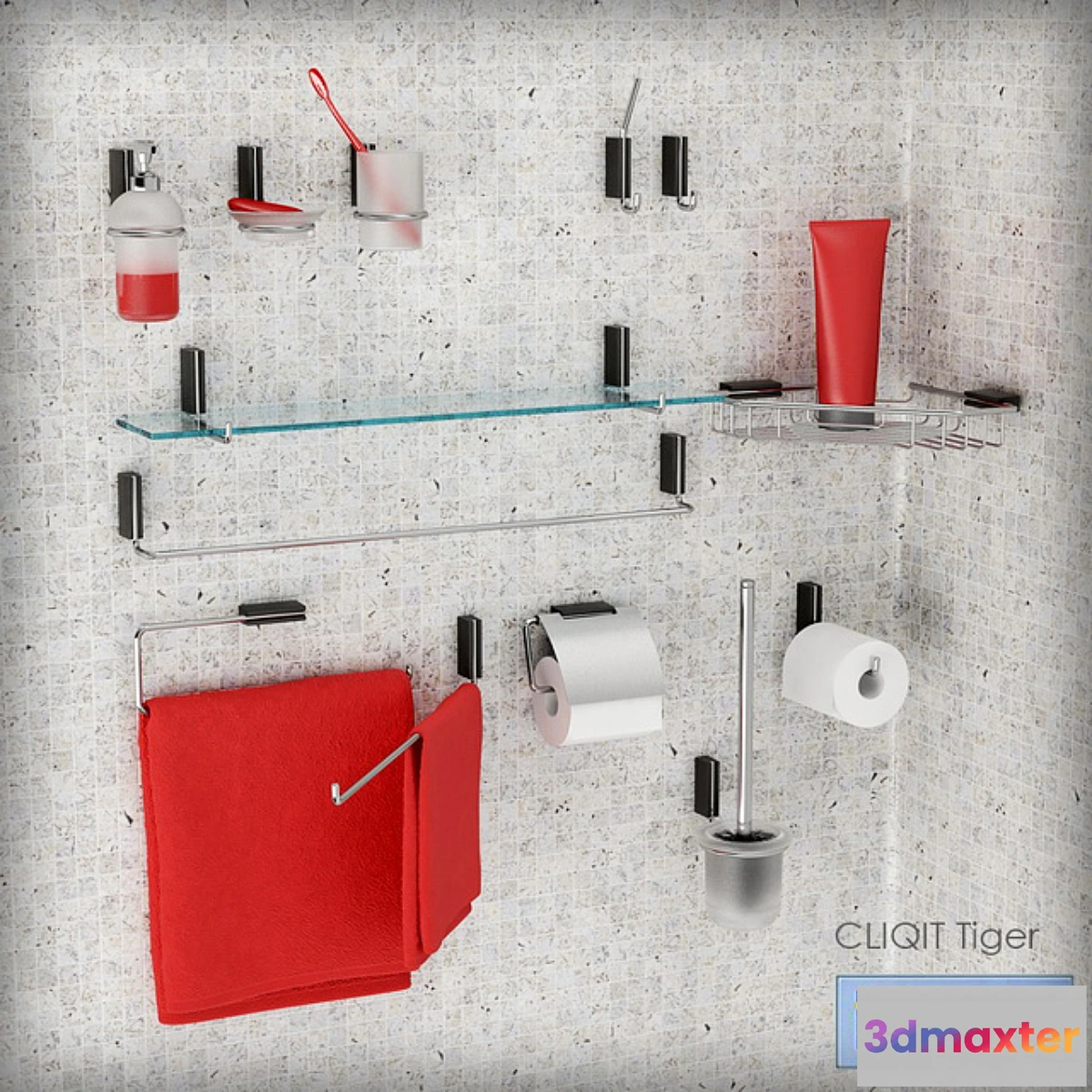 1268526 - Tiger _ CLIQIT 3D Max