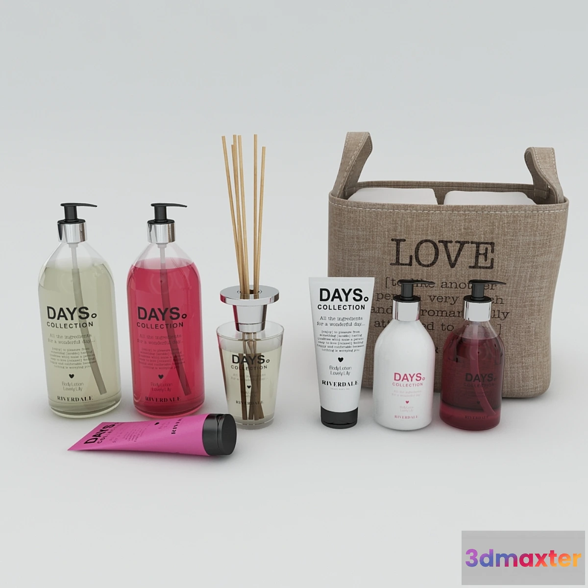 1269547 - Bathroom Set - No.2 3D Max