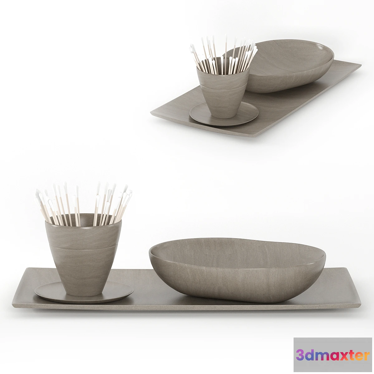 1270119 - bathroom accessories 3D Max