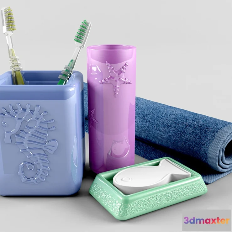 1271715 - Hygiene Kit 3D Max