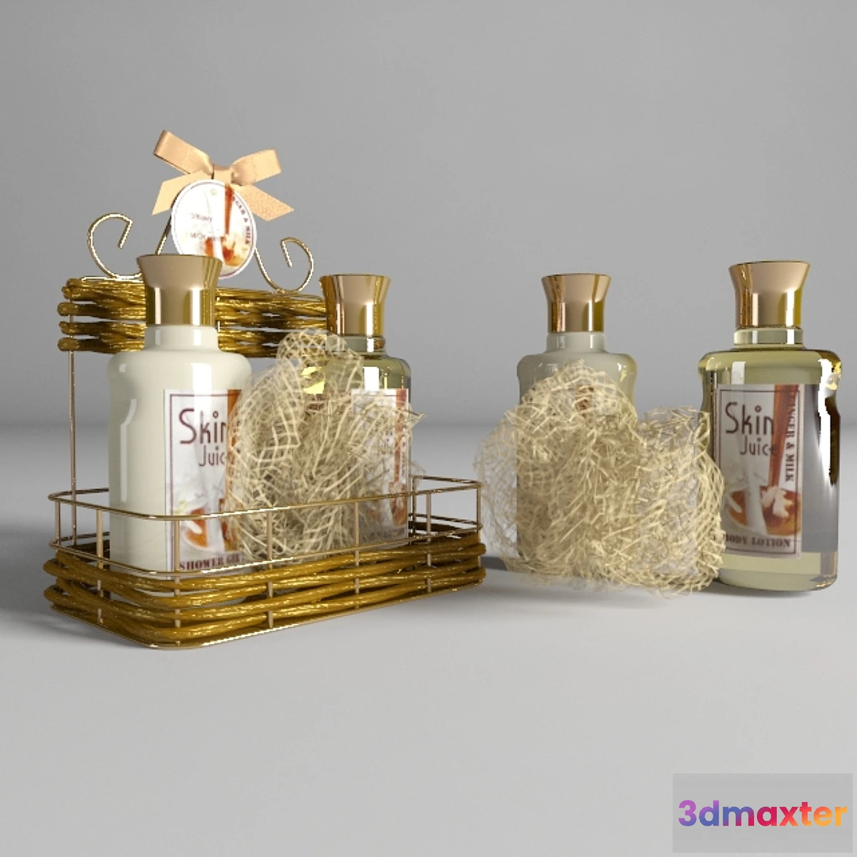 1272102 - Shower set from Skin Juice 3D Max