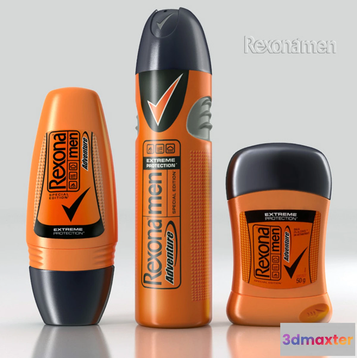 1273114 - rexona men adventure 3D Max