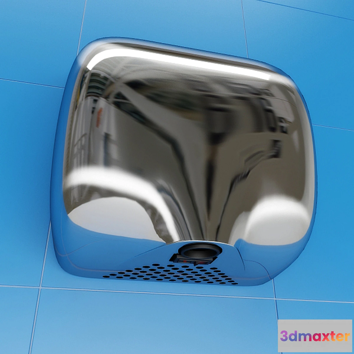 1273924 - Hand dryer Solaris 3D Max