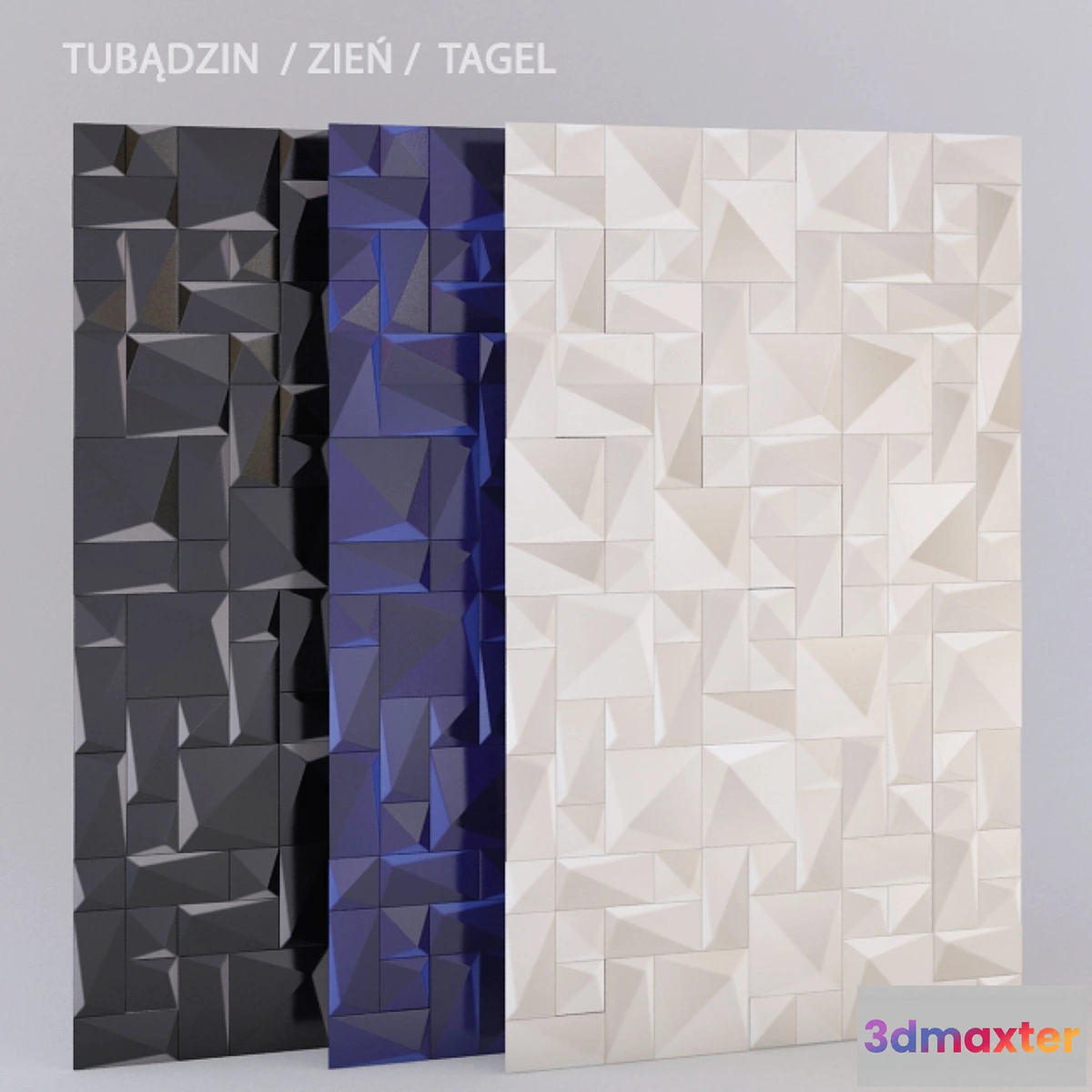 1274012 - TILE TUBADZIN ZIEN BERLIN TAGEL 3D Max