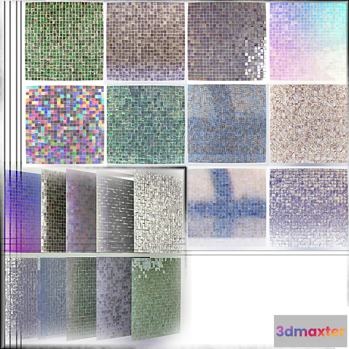 1275952 - 10 mosaic 25×25 matrix 3D Max