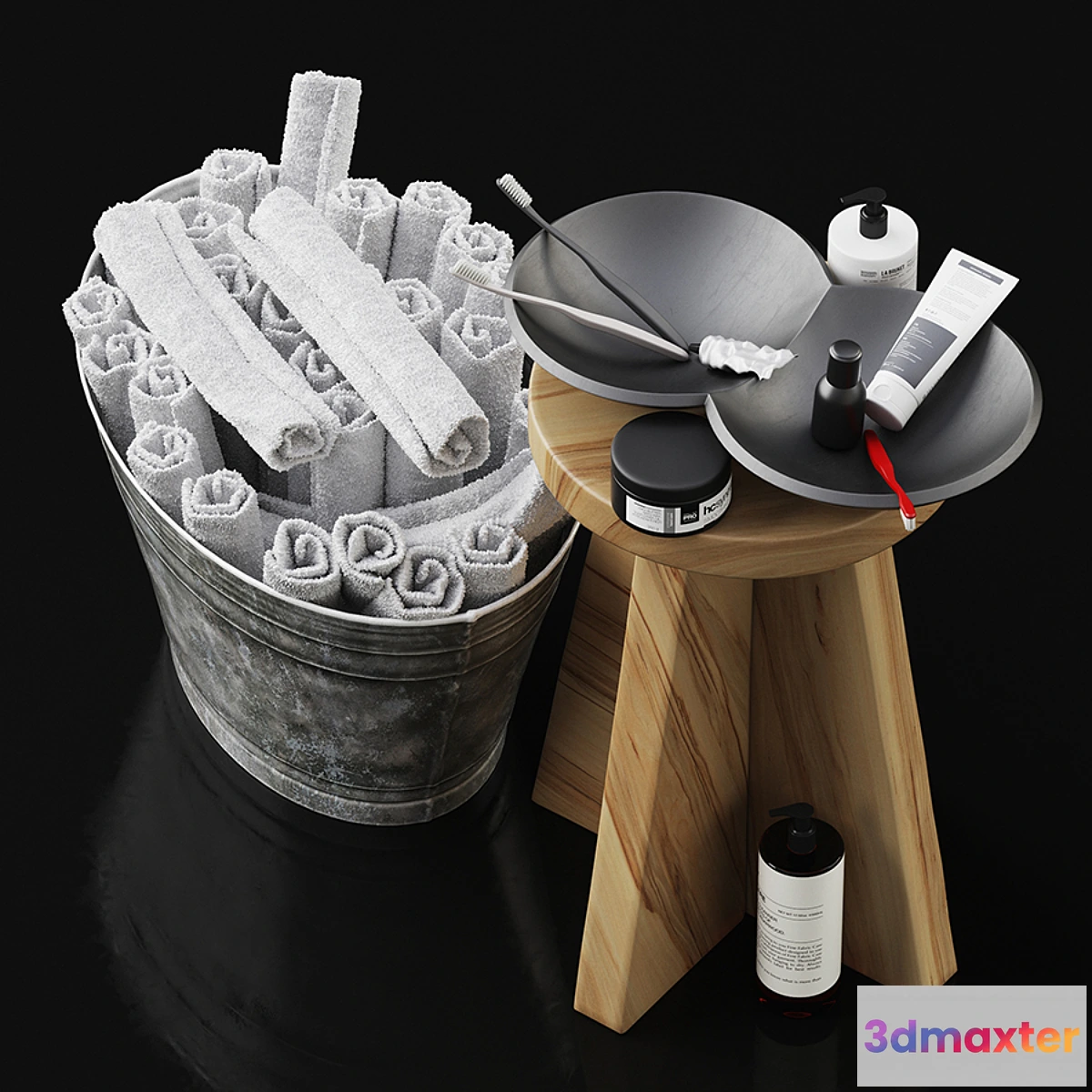 1277920 - Stuff for bathroom 3D Max