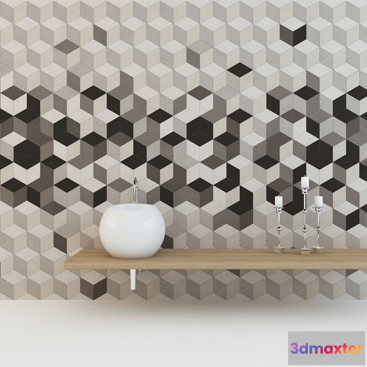 1284614 - Tile Toscana Tridi from Bestile 3D Max