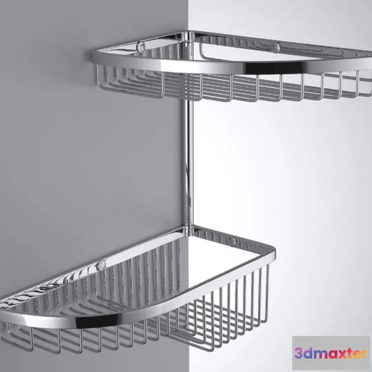 1284638 - corner shelf for bath Colombo Angolari B9607 3D Max