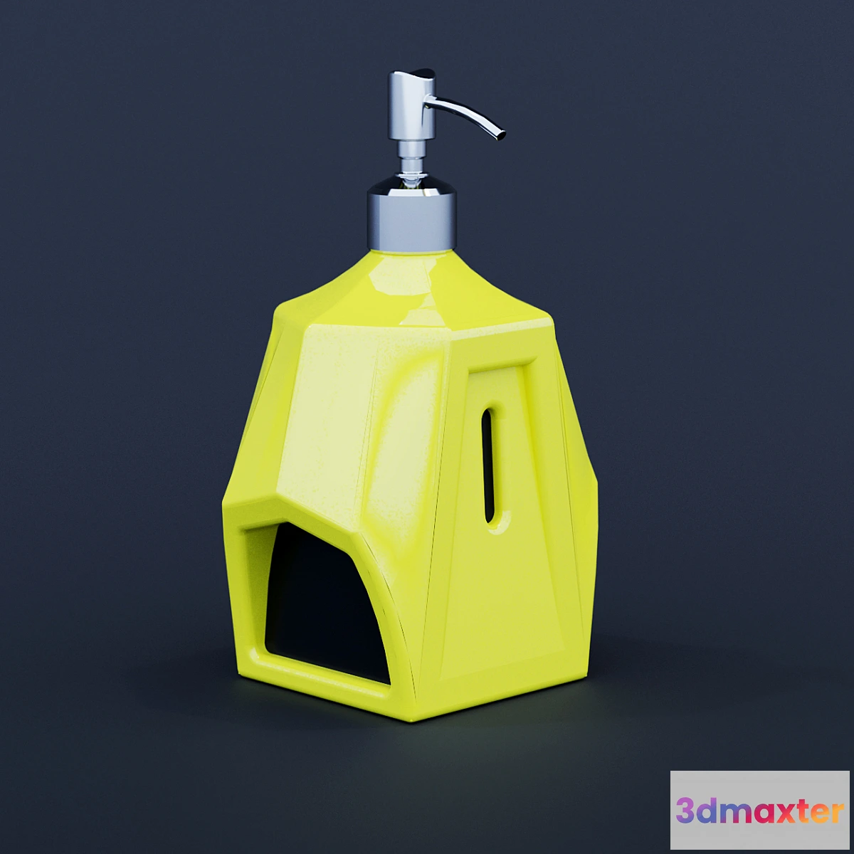 1284640 - Bottle of liquid soap 3D Max