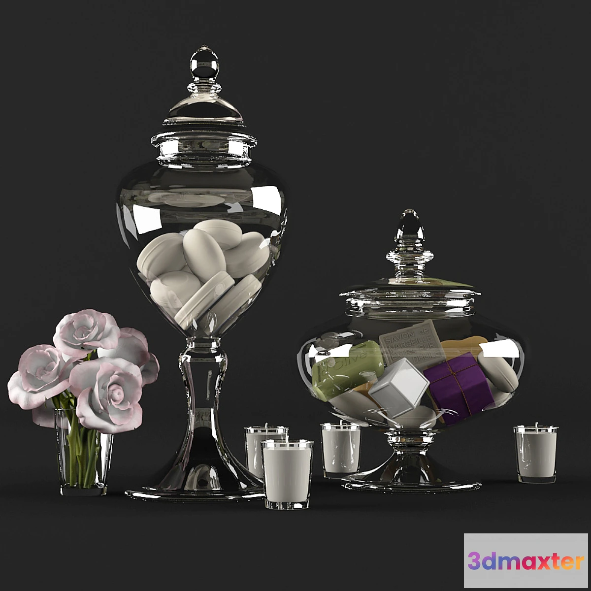 1285286 - Decorative Bathroom Set - No.2 3D Max