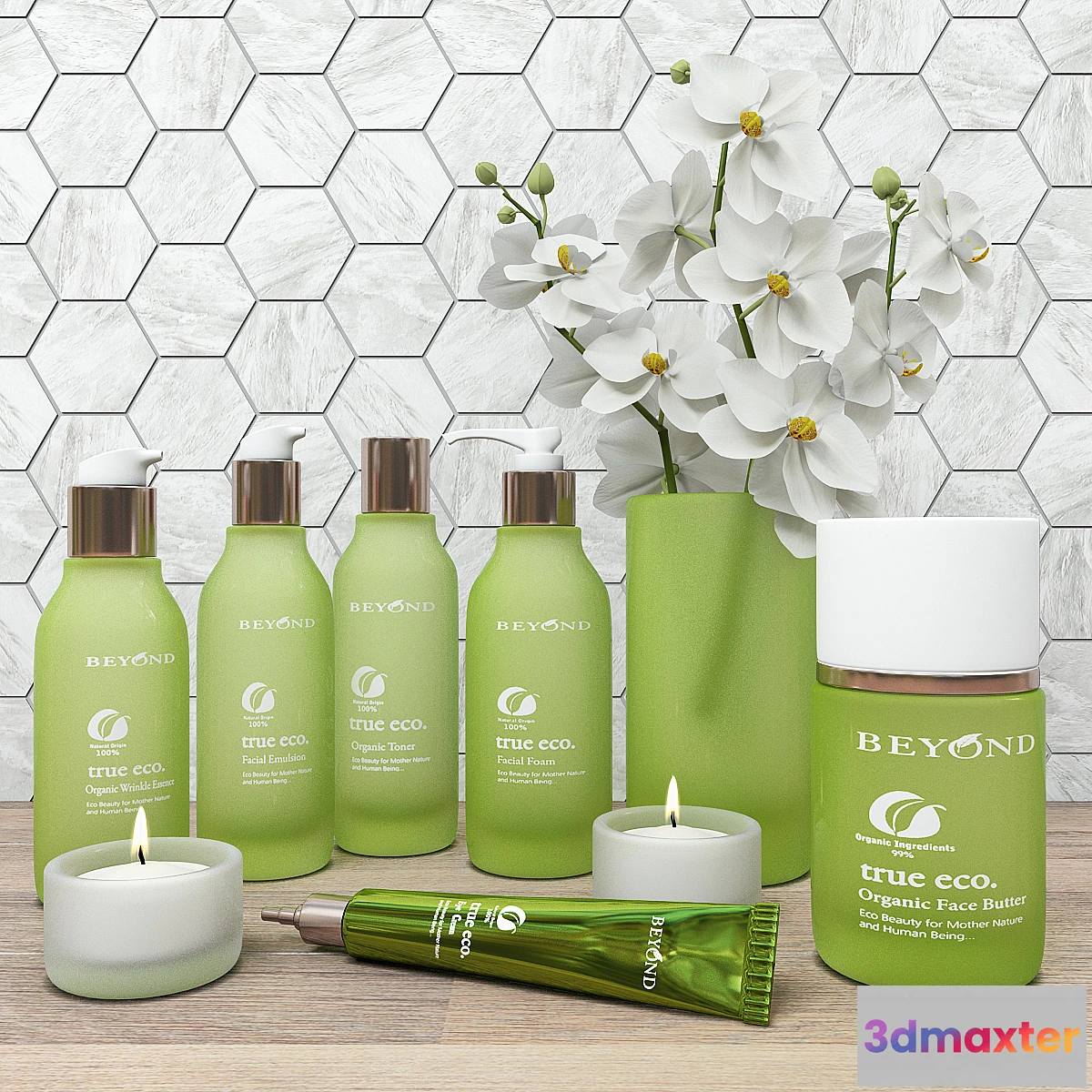 1287254 - Makeup kit 3D Max