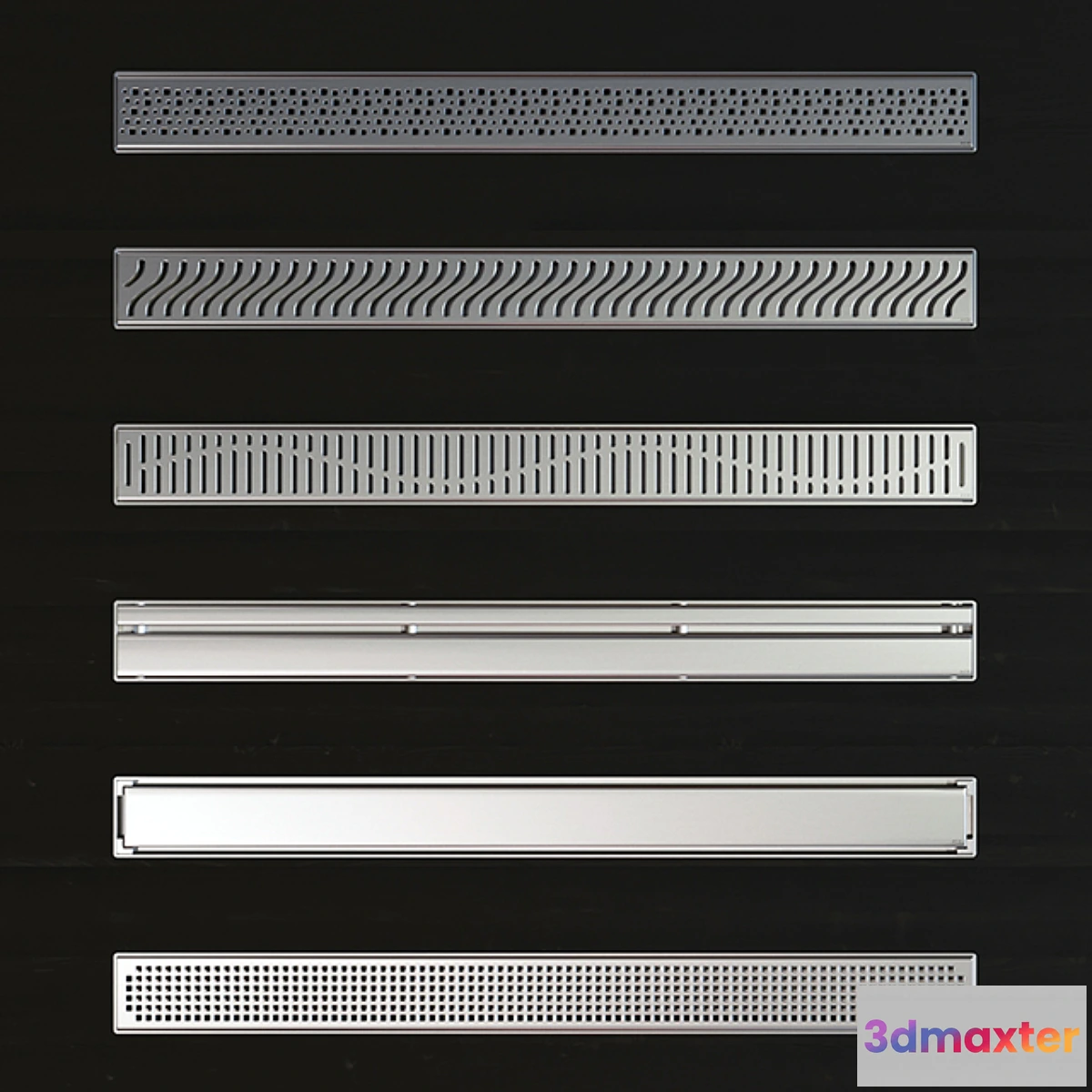 1287502 - Shower channels ACO ShowerDrain E 3D Max