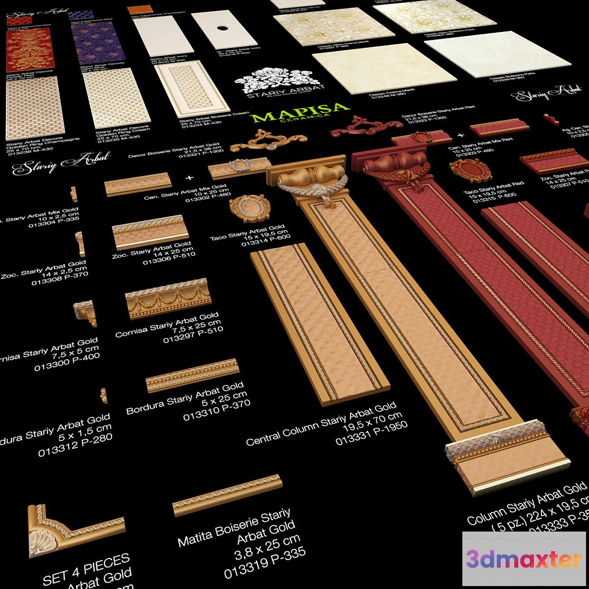 1289400 - Mapisa ceramia. Stariy Arbat 3D Max