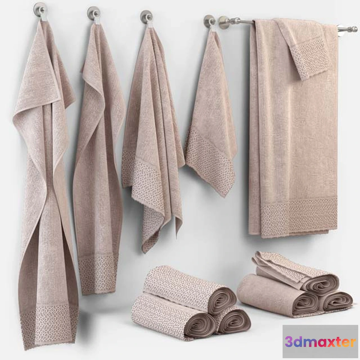 1292239 - Towels m16 3D Max