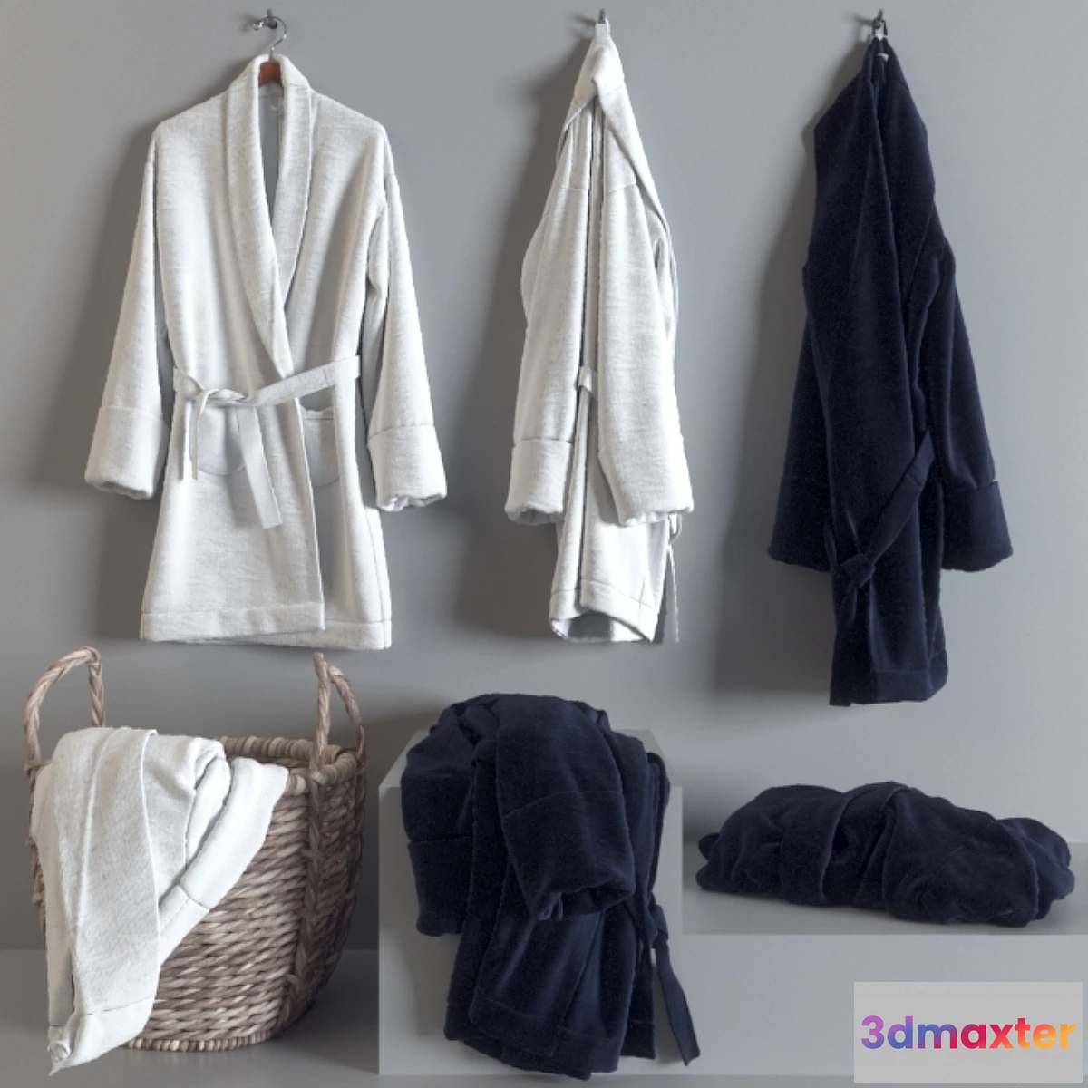 1294858 - Bathrobe - No.3 3D Max