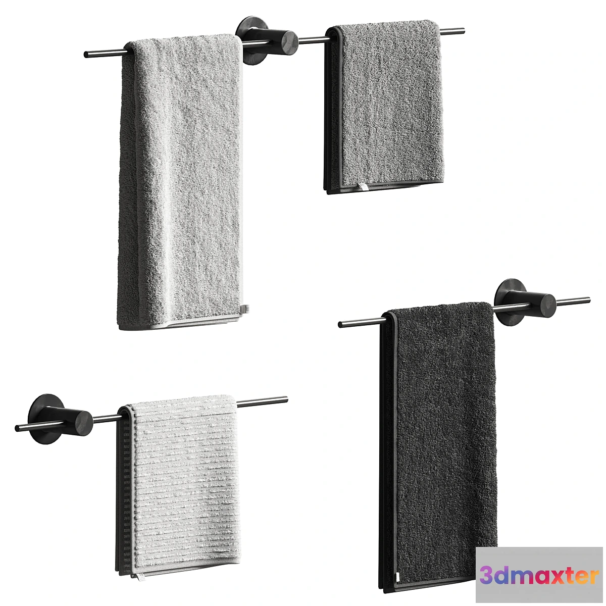 1297025 - towels 68 3D Max