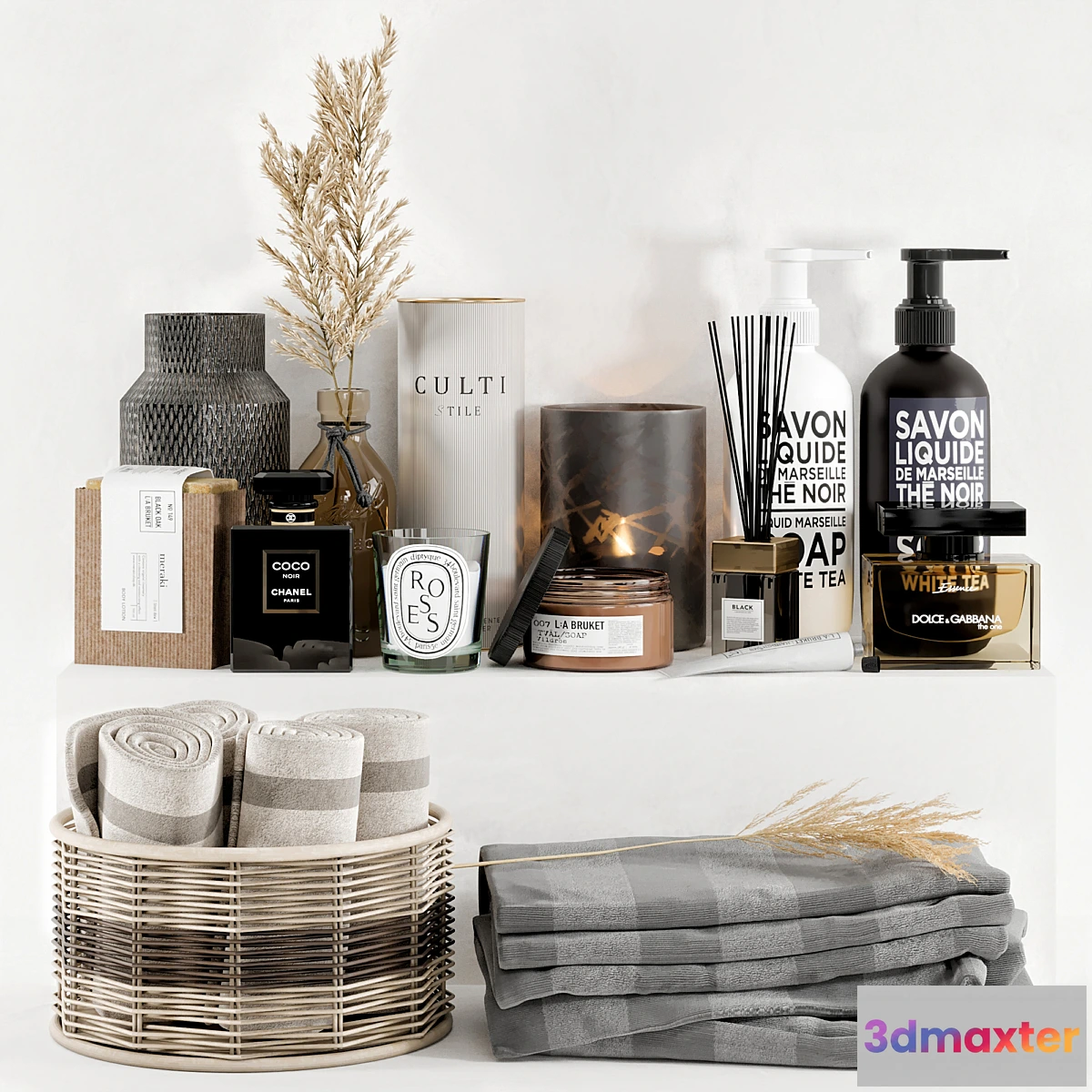 1297222 - Bathroom accessories 04 3D Max