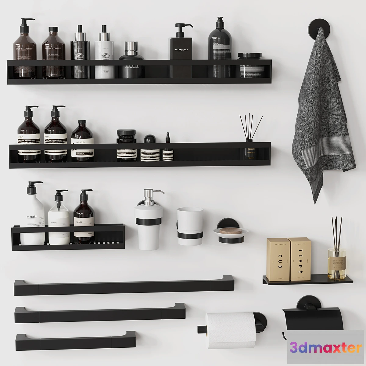 1298802 - Bathroom Accessories 38 3D Max