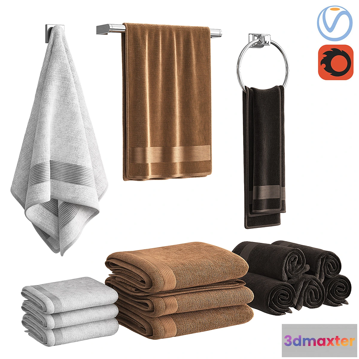 1302915 - Towels 3D Max