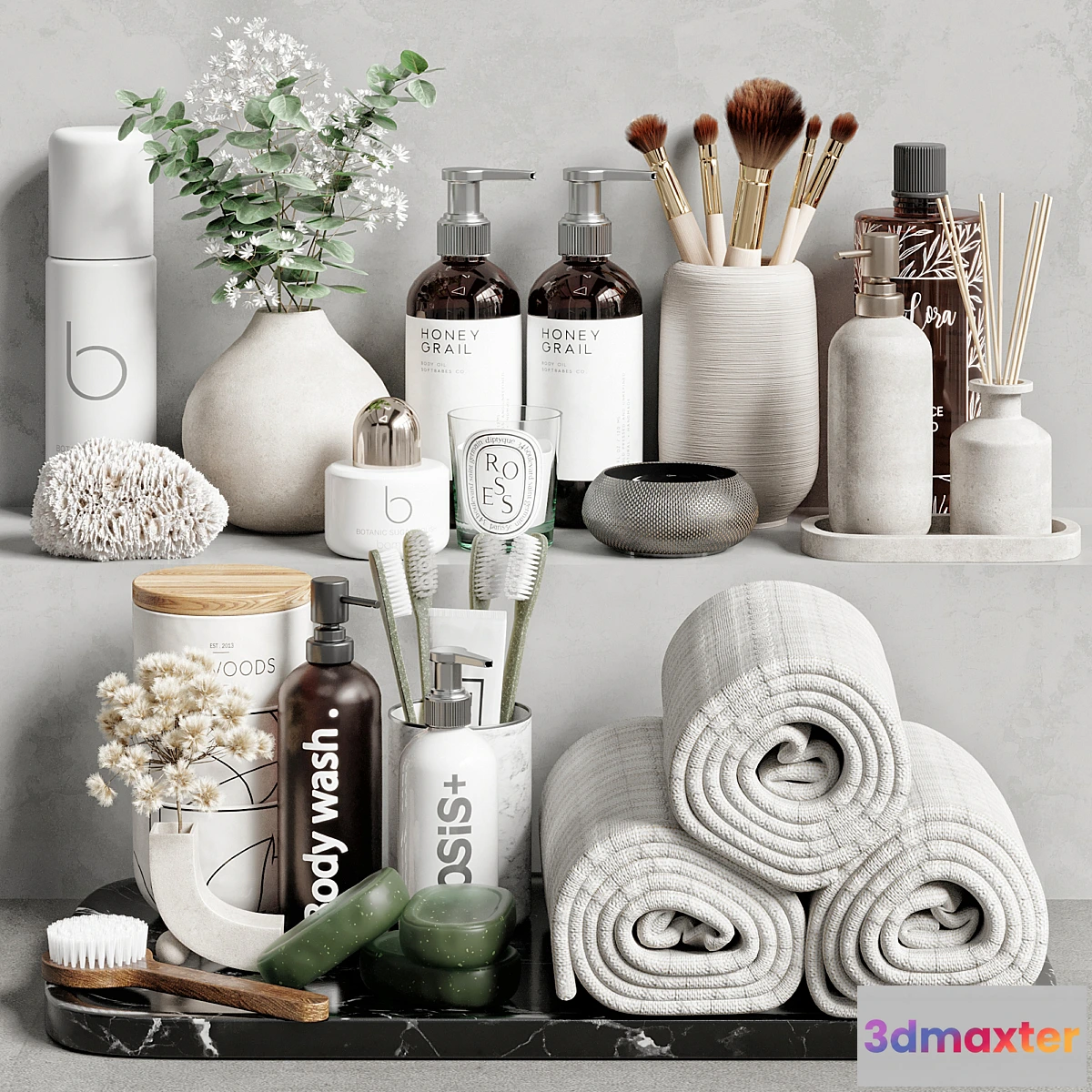 1306158 - Bathroom Accessories 34 - No.2 3D Max