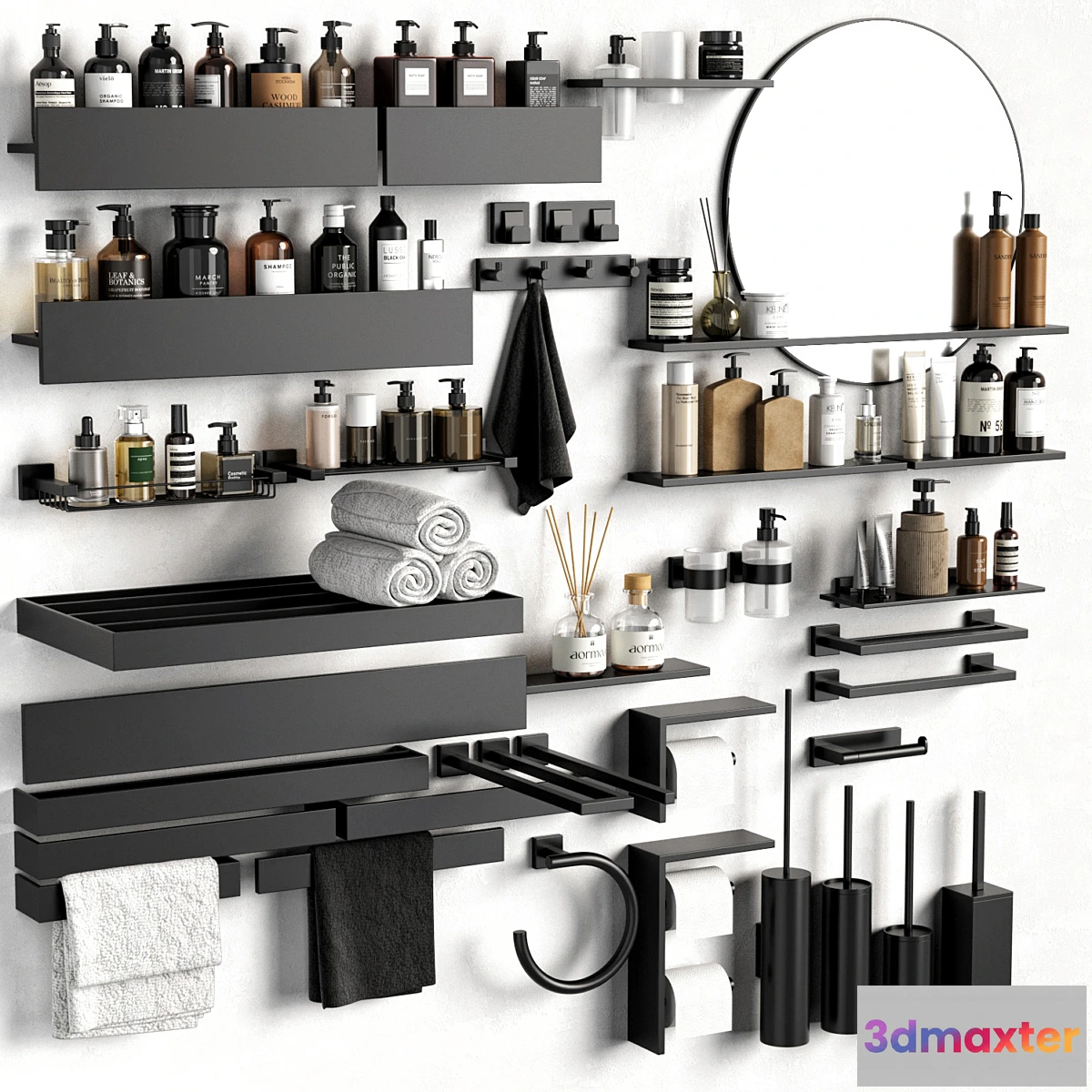 1309906 - Bathroom Accessories 2 3D Max