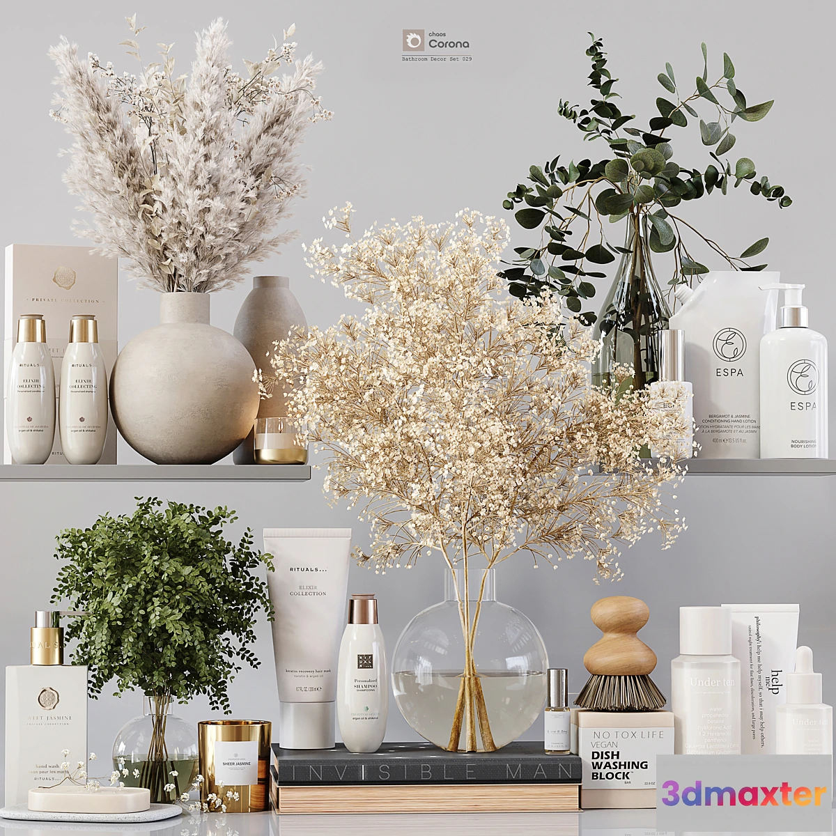 1310408 - Bathroom Decor Set 029 - No.2 3D Max