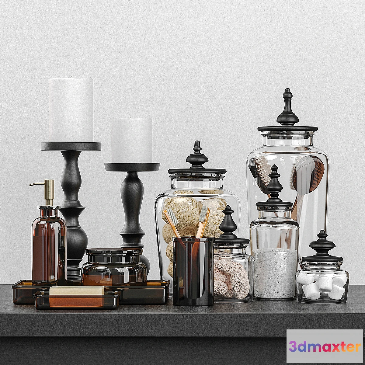 1311135 - Bath decor - No.2 3D Max