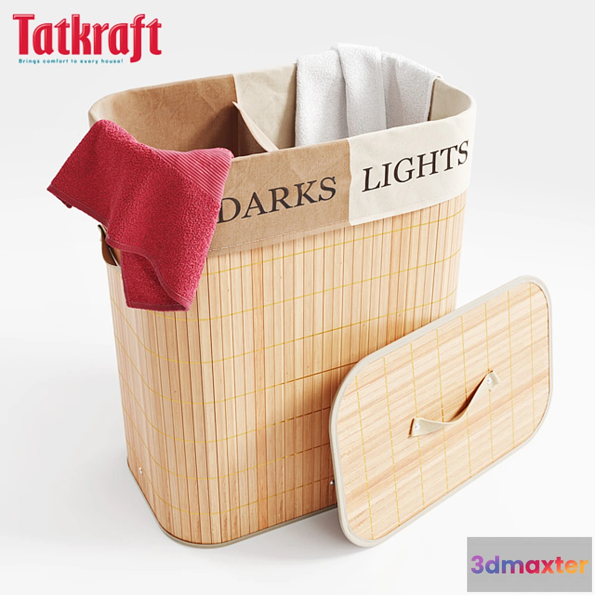 1312121 - Basket for laundry Tatkraft 3D Max